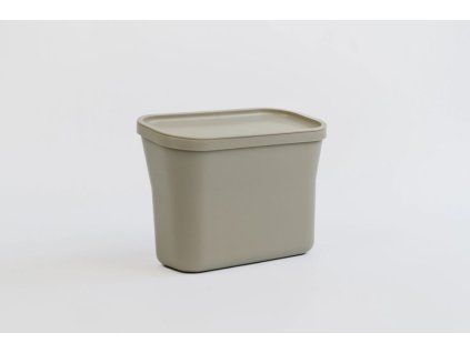 Závěsná nádoba na bioodpad Plastia - taupe