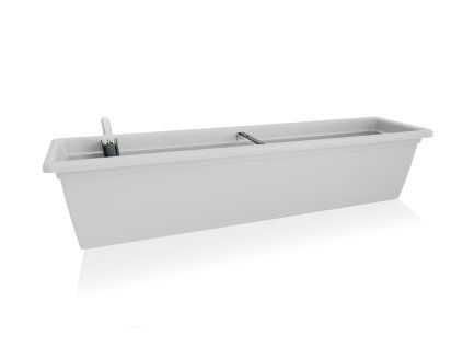 Truhlík samozavlažovací MAGNOLIE 80 bílá
