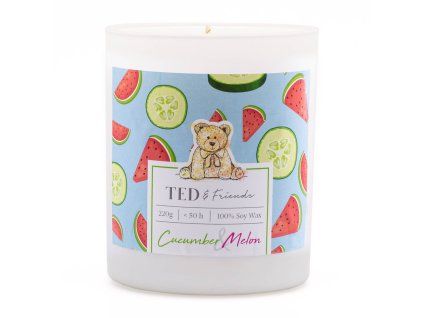 Vonná svíčka Cucumber & Melon - 220g