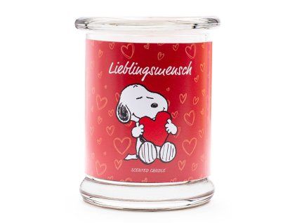 Vonná svíčka Peanuts Lieblingsmensch - 250g