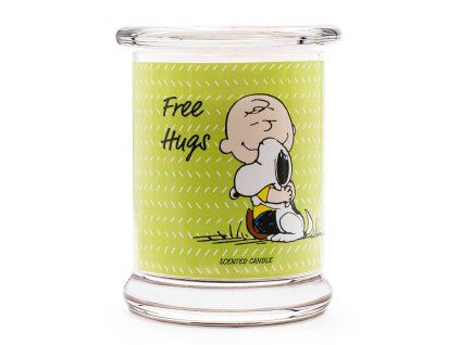 Vonná svíčka Peanuts Free Hugs - 250g