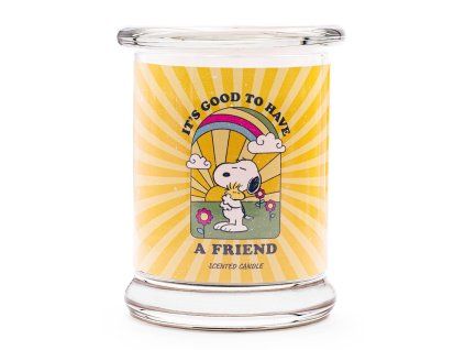 Vonná svíčka Peanuts A Friend - 250g
