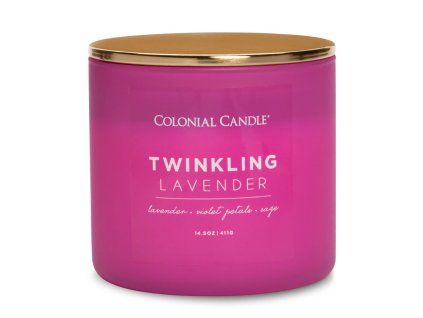 Vonná svíčka Twinkling Lavender - 411g