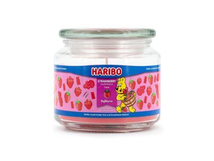 Vonná svíčka Haribo Strawberry Happiness