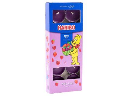 Haribo Berry Mix čajové svíčky