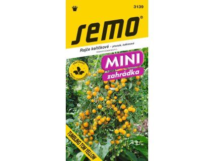 Rajče keříčkové Tumbling Tom YELLOW - převislé, ŽLUTÉ
