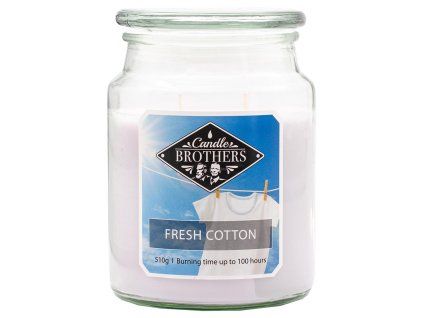 Vonná svíčka Fresh Cotton - 510g