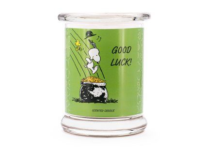 Vonná svíčka Peanuts Good Luck - 250g