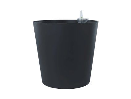 Květináč RONDO STONE 36 samozavlažovací antracit
