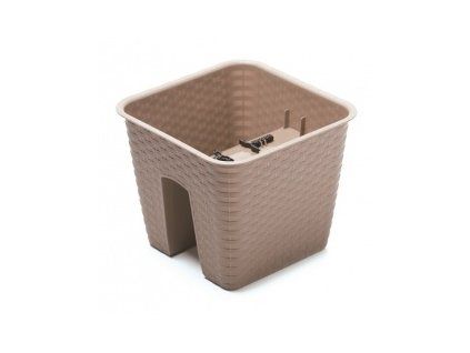 kvetinac balkonovy ratolla mocca 28 cm
