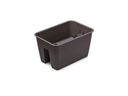 kvetinac balkonovy ratolla antracit 40 cm