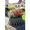 zardina roseta 30cm antracit kytka