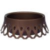 zardina roseta 40cm bronz