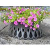 zardina roseta 40cm stribrna kytka