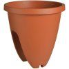kvetinac balconia 25cm terakota
