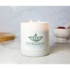 Vonná svíčka Soothing Eucalyptus v Bílém skle