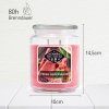 Svíčka Fresh Watermelon - rozměry