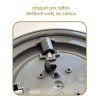 Květináč RONDO STONE 36 samozavlažovací antracit