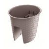 kvetinac balkonovy ratolla railing oval mocca 29 8cm