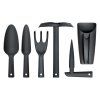 sada rucniho naradi respana gardening tools set cerna 6 ks